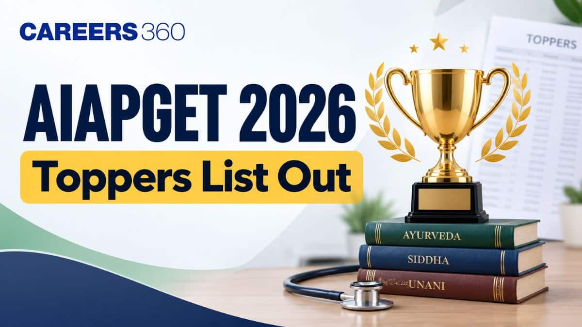 AIAPGET 2026 Toppers List Out: Check Rank 1, Top Rankers & Marks